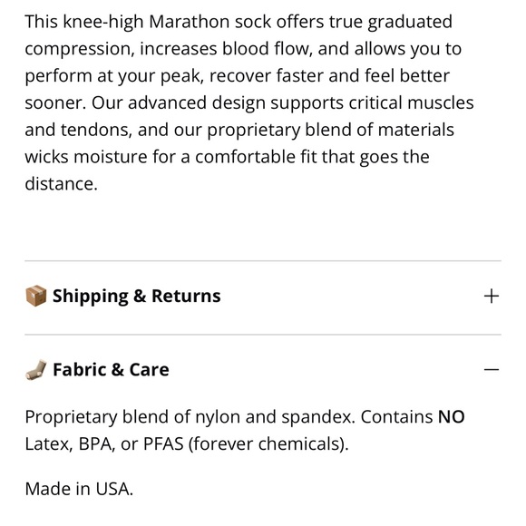 Pro compression socks pair L/XL running for nurses, athletic marathon gym cross - Picture 6 of 6